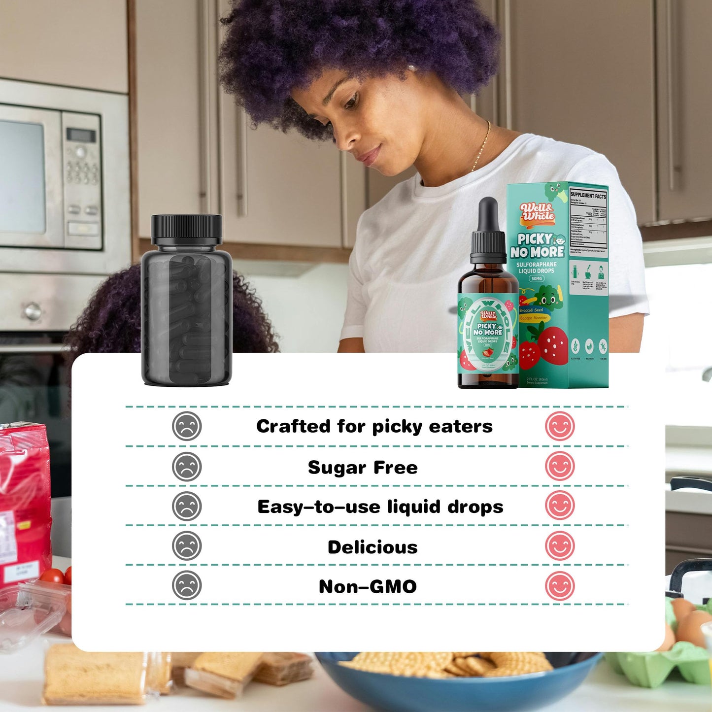 Sulforaphane Liquid Drops for Kids non-gmo