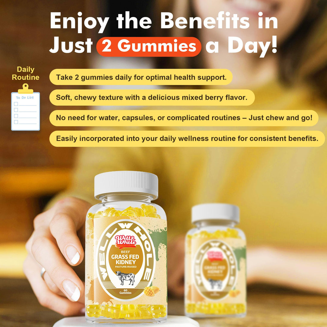 Best DAO Enzyme Supplement: Grass-Fed Beef Kidney Gummies Review