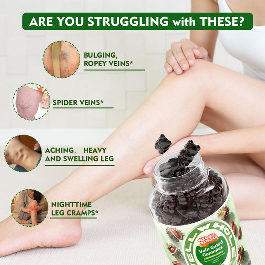The Office Worker's Leg Health Guide: Horse Chestnut Gummies for Standing & Sitting Jobs