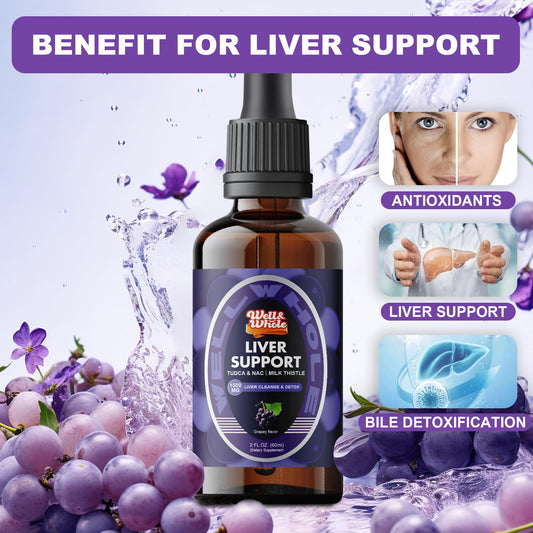 Best Liver Support Supplement with 6 Ingredients: TUDCA, NAC & More