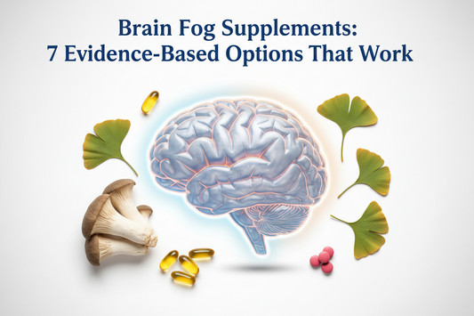 Brain Fog Supplements: 7 Evidence-Based Options That Work