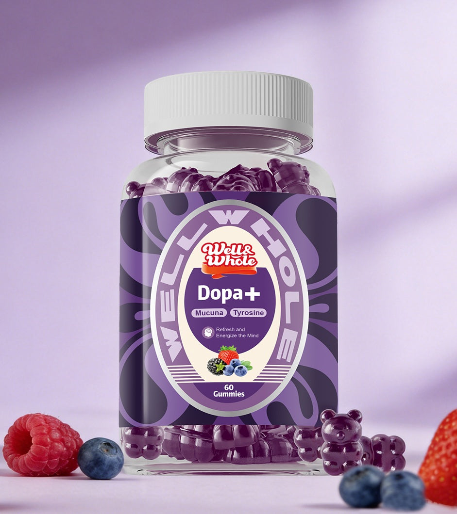 Dopa+ Gummies Benefits, Dosage & Usage | Natural Mucuna Pruriens Support