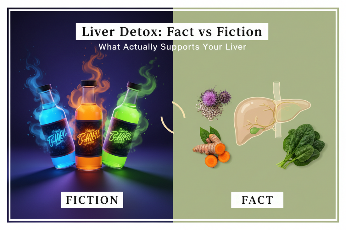 Liver Detox: Fact vs Fiction — What Actually Supports Your Liver