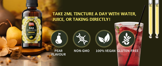 EAA Drops: Essential Amino Acids for Vegans | Boost Wellness Naturally