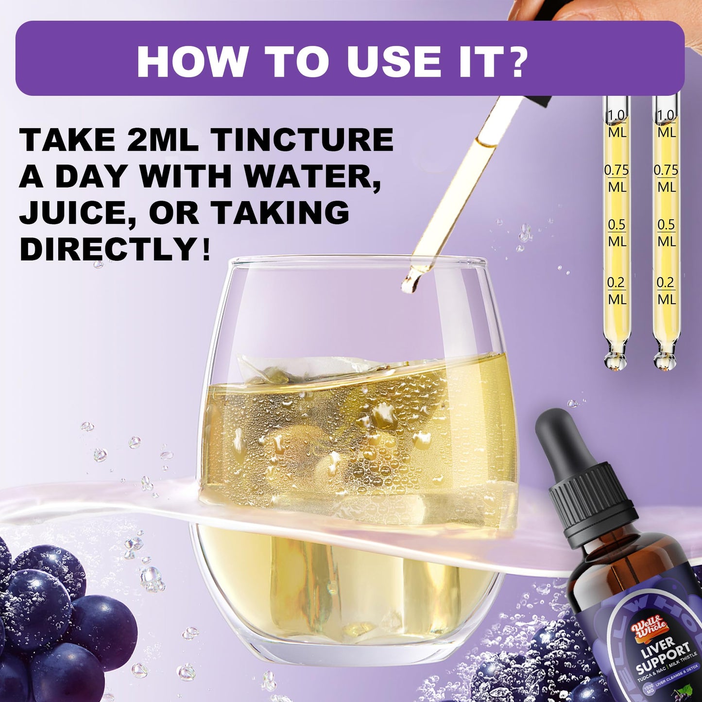 how to use liver support