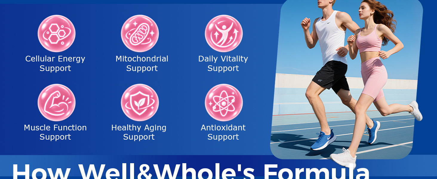 Taurine Gummies with Ubiquinol CoQ10 & PQQ, Sugar Free, 60 Cts product and lifestyle image