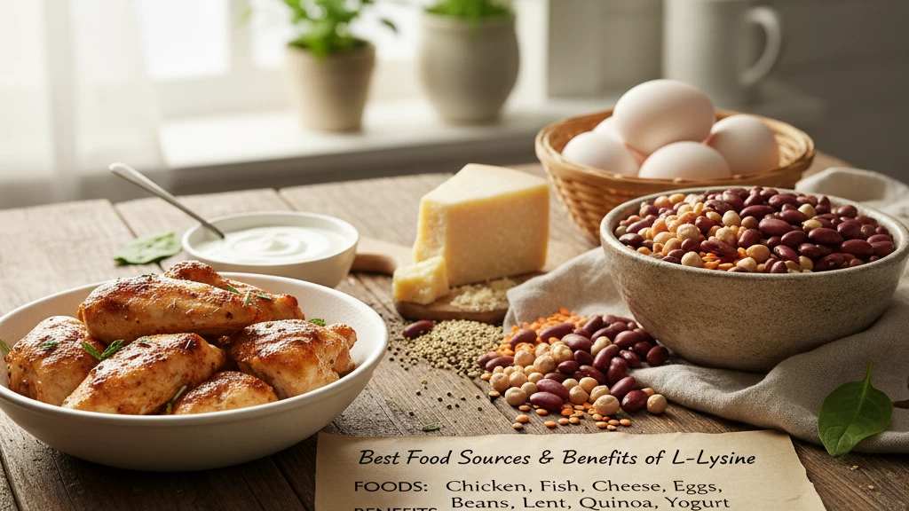Best Food Sources and Benefits of L-Lysine