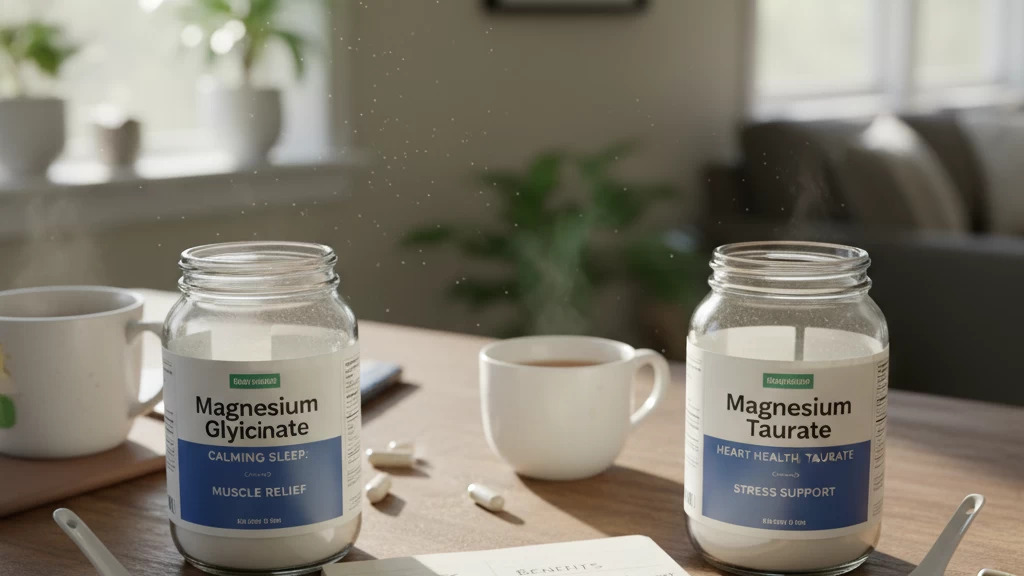 Magnesium Glycinate Benefits vs Taurate