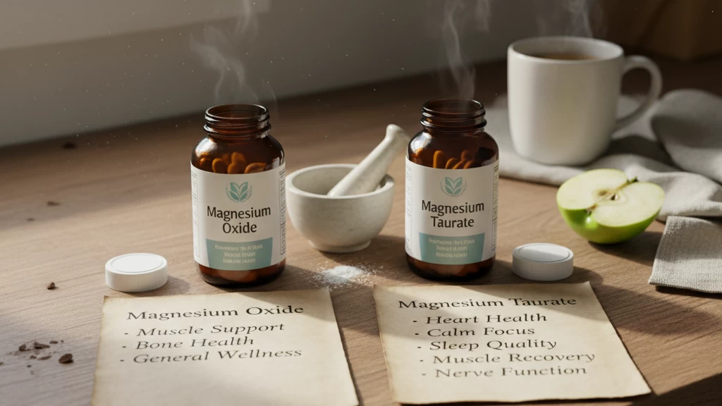 Magnesium Taurate Benefits Comparison