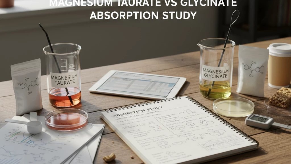 Magnesium Taurate vs Glycinate Absorption Study