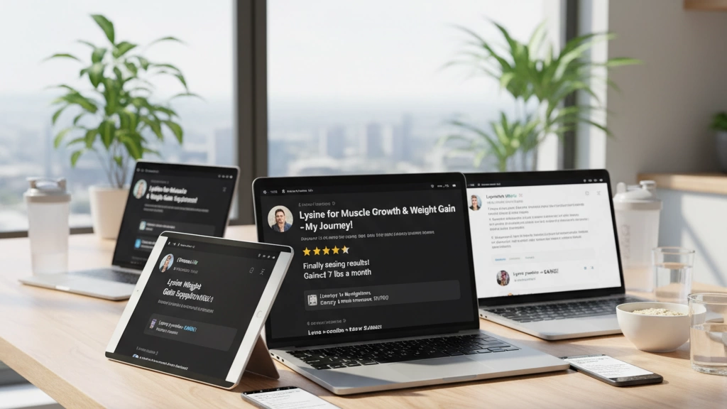 lysine weight gain user experiences reviews