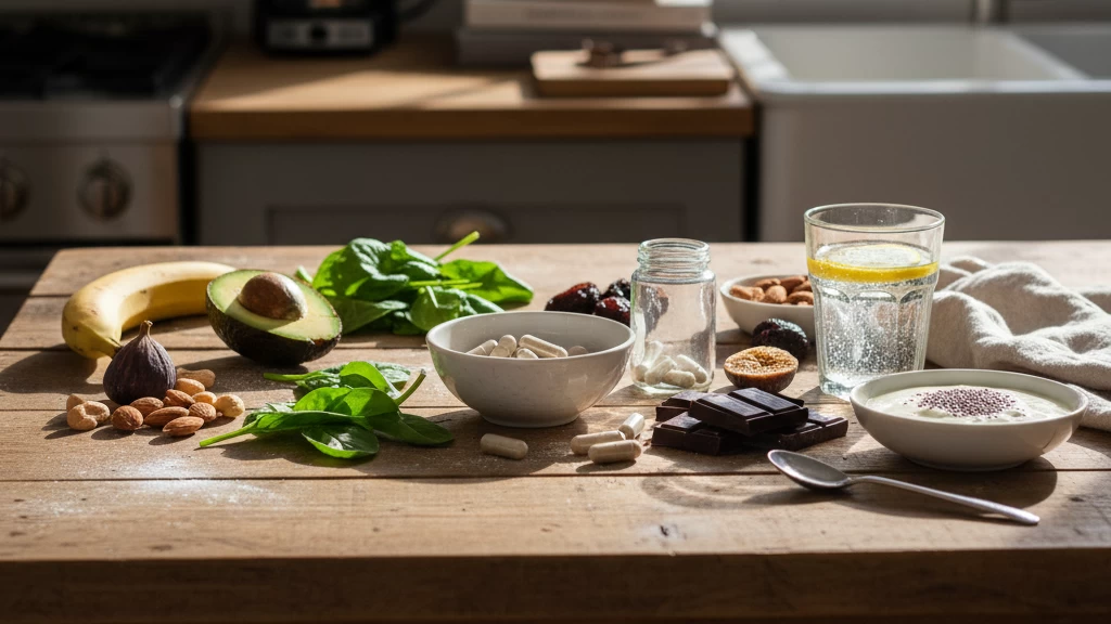 magnesium taurate supplement foods plan