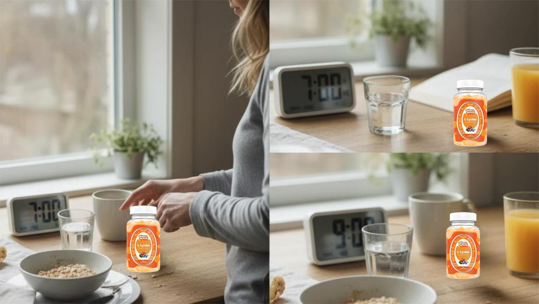 l-lysine daily dosage timing and tracking