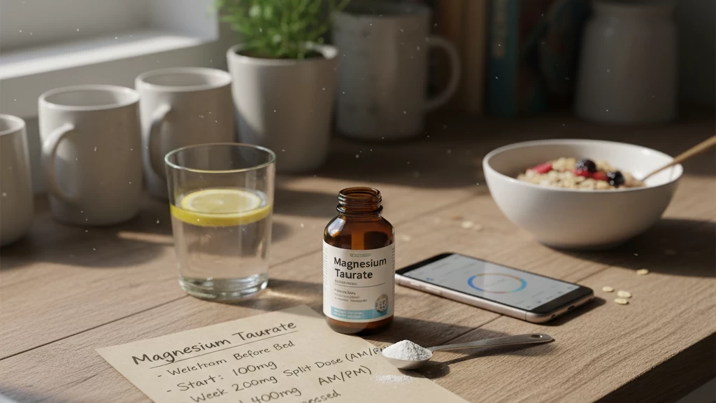 personalized magnesium taurate dosage guide